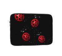 BWWHCCTI Housse de protection pour ordinateur portable - Motif traces de coccinelle - Housse de protection antichoc pour ordinateur portable - Pour homme et femme
