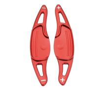 BWWIEZRS Palettes Changement Compatible avec Hyundai pour Sonata 2024 N Line pour Tucson Hev 2025 Palettes De Changement De Vitesse, Extension De Volant, Autocollant, Accessoires(Red)