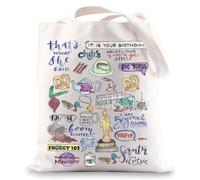 BWWKTOP Sac fourre-tout Michael et Dwight pour fans de Dwight, That's What She, Large, Sac fourre-tout