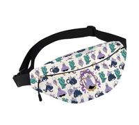 BWWKTOP Ursula Sac banane pour fans de sorcières de mer Cadeau méchants Sac banane sorcières Hip Pack méchants Merch, Ursula-WB, Loisirs