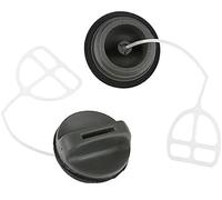 BWZJS 2 pièces/ensemble bouchon d'huile de réservoir de carburant de gaz de tronçonneuse, for Husqvarna, 340 345 350 362 365 371 372 372XP bouchon de carburant de réservoir de gaz + bouchon d'huile Bo