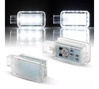 BWZJS 2x, for Land Rover, for, Splot L494 L405 Defender L663 LED lumières de courtoisie porte bienvenue lampes coffre à bagages Canbus Lampe de pied pour intérieur de véhicule