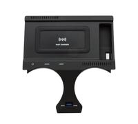 BWZJS Boîte de Rangement for Console de Chargeur de Voiture, Tapis de Chargement sans Fil, for BMW, X3 X4 G01 G02 2018 2019 2020 2021 LHD Uniquement Chargeur de Voiture