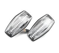 BWZJS Coupé Trajet Matrix Flowing Indicator Lamp Side Marker Turn Signal Light, for Hyundai, I10, for Elantra, Getz Sonata XG Terracan Tucson Remplacement des clignotants de voiture(Crystal white)