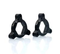 BWZJS for, for FZ6, for Fazer, for FZ6R 2009 2010 Moto 22mm CNC Fourche à Suspension ajusteurs de précharge Réglage de la précharge de la Fourche(22mm Black)