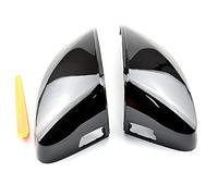 BWZJS For, RS3 8V S3 couvercle de rétroviseur en carbone avec assistance latérale sans voie 2014-2017 2018 2019 Remplacement du couvercle du rétroviseur de voiture(With Side Assist-2)