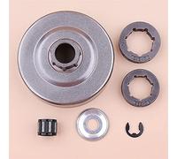 BWZJS Kit de roulement jante tambour pignon d'embrayage, for tronçonneuse STIHL, MS290 029 MS390 039 MS310 1125 007 1041 Remplacement du tambour d'embrayage de tronçonneuse