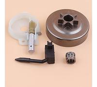 BWZJS Kit de roulement pompe à huile tambour d'embrayage, pièces rechange for tronçonneuse, for Husqvarna, 142 137 141 136 36 41 Remplacement du tambour d'embrayage de tronçonneuse