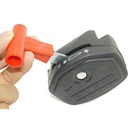 BWZJS Kit universel de poignée commande levier commutateur câble d'accélérateur 65 pouces, pièces tondeuse à gazon, for Mayitr, outils jardin Poignée d'accélérateur(Silver)