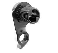 BWZJS Lot de 2 Supports dérailleur arrière vélo, for Cervelo, Cadre Route à Disque CVR18-3 DRH-WMN112 DRH-Rat S3 C3 C5 R3 R5 S5 Carbon Mech Dropout Patte de dérailleur de vélo(Black WGH1021P2)