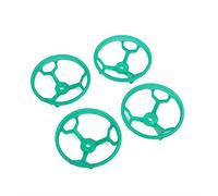 BWZJS Lot de 4 protections d'hélice 60 mm for moteur HQPROP 2 pouces 1102 1103 Tinywhoop Ducted Drone Remplacement de la pale de l'hélice du drone(4PCS Green)