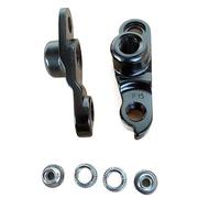 BWZJS Lot de 5 cintres dérailleur arrière for vélo 142 x M12 1, for Raleigh Sprint Jamis Whyte Boardman Kinesis Orange Airborne Izip Dropout Patte de dérailleur de vélo