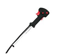 BWZJS Poignée droite manuelle avec interrupteur d'accélérateur, débroussailleuse à essence, coupe-herbe Poignée d'accélérateur