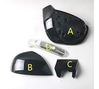 BWZJS Primed Color Rearview Mirror Housing Cover Side Frame Case, for Chevrolet Captiva Remplacement du couvercle du rétroviseur de voitur(B RH Right side)