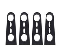 BWZJS Tampon de verrouillage porte, for, for Smart, Fortwo Forfour 453, cliquetis STOP insonorisé grincements sourds joint isolation phonique intérieure Stabilisateur de mouvements de carrosserie