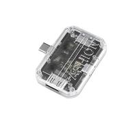 (BX3H)3 In 1 Hub Clear Docking Station Usb C For Tnotebooks Tablets Phones