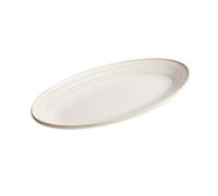Bx9rE7tK3g Assiettes à desserts Grande assiette de poisson cuit à la vapeur domestique, dîner résistante aux hautes températures, vaisselle ovale Simple 26cm/31cm/36cm Vaisselle(36cm)