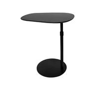 Bx9rE7tK3g Table d'appoint Adjustable Bedside Table Tea Sofa Side Mobile Study Standing Pneumatic Lift Meubles de Salon(Noir)