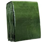 BXAEYIPOR Bâche imperméable, bâche en tissu multi-usages avec œillets, bâche anti-déchirure et UV pour meubles de jardin, trampoline et voiture, vert