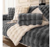 BXAEYIPOR Housse de canapé, Housse de sofa, Housse de protection de canapé avec sous-couche antidérapante, Nouvelle housse de canapé universelle antidérapante à structure solide pour salon, Housse de