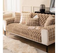 BXAEYIPOR Housse de canapé, Housse de sofa, Housse de protection pour canapé avec sous-couche antidérapante, Nouvelle housse de canapé universelle antidérapante à structure solide pour salon, Housse
