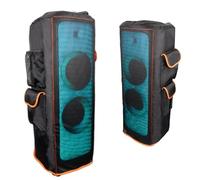 BXAXGX Housse de protection double couche pour haut-parleur JBL PartyBox 1000, résistante aux rayures et à la poussière, veste de haut-parleur sur mesure, manchon en maille respirante avec 4 poches de