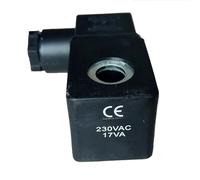 BXCONJUBC Électrovanne à Impulsion, Bobine de tête Pilote, Ensemble 230VAC 17VA 24VDC 17W, diamètre intérieur 10mm, Hauteur 30mm(Valve AC220V)