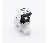 BXCONJUBC Électrovanne d'eau à Filetage mâle 1/2 3/4, 3 pièces, 12V 24V 220, vanne en Plastique normalement fermée, Interrupteur de contrôleur Potable(DC12V-5PCS,0.75 inch)