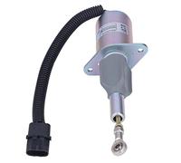 BXCONJUBC Électrovanne d'extinction d'excavatrice, Installation Facile ABS précise 3939019 solénoïde d'arrêt 24 V prévention des interférences for Bobcat S220