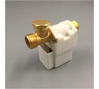 BXCONJUBC Électrovanne électrique pour eau, air, système solaire, chauffe-eau, N/C, DC12V, G1/2", normalement fermé, tête de filtre en laiton, utile