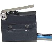 BXCONJUBC Micro Switchs 3pcs Interrupteur imperméable Arc spdt Rouleau et sans Bras de Levier 3 Broches WS1-Z Microswitch momentané 5A 250VAC avec 500 mm(Ws1-z3-w150r500)