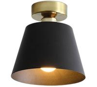 BXGGXBYSW Plafonnier en Fer de Style Industriel, Mini Abat-Jour créatif pour éclairage de Plafond intérieur, plafonnier Semi-encastré, pour Cuisine, Salle à Manger, Chambre à Coucher, entrée