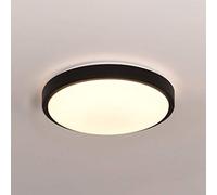 BXGGXBYSW Plafonnier LED Rond en Acrylique 36 W au Design Moderne pour Chambre à Coucher, Salon, Cuisine, Salle à Manger - Lumière Chaude 40 cm
