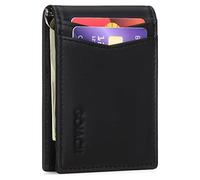 BXGGXBYSW Porte-cartes en cuir pour homme avec pince à billets, D, 11.5*8.5cm
