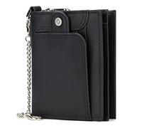 BXGGXBYSW Portefeuille en Cuir, Porte-Cartes de crédit de Grande capacité avec 14 emplacements pour Cartes, Sac de Richesse avec Clip pour Billets de Banque (Couleur : B)