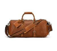 BXGGXBYSW Sac à main sac de voyage sac polochon Vintage sac à bandoulière de voyage pour hommes sac à bandoulière sac à main en peau de vache