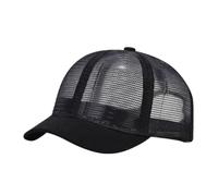 BXHHUDK Casquette de Baseball Full Mesh Crown Cap Fabric Brim Back Réglable Chapeau Léger pour L'été Outdoor Daily Wear