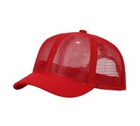 BXHHUDK Casquette de Baseball Full Mesh Crown Cap Fabric Brim Back Réglable Chapeau Léger pour L'été Outdoor Daily Wear