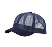 BXHHUDK Casquette de Baseball Full Mesh Crown Cap Fabric Brim Back Réglable Chapeau Léger pour L'été Outdoor Daily Wear