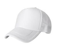 BXHHUDK Casquette de Baseball Mesh Trucker Cap Noir Respirable Back Réglable Snap Closure Chapeau pour L'été Outdoor Daily Casual Wear