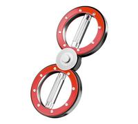 BXHouP-BaiZTM Machine Burn de 12 Livres, Appareil d’entraînement des Bras, Machine de Vitesse pour Les Bras, Renforceur de Prise, Entraîneur d’Avant-Bras avec résistance réglable(Red)