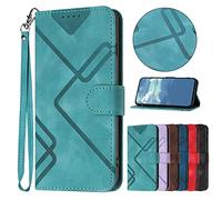 Bxithnr Coque pour Honor Magic 5 Lite 5G/X40/X9a, Protection Housse en Cuir PU Premium Etui à Rabat Pochette de Portefeuille et Fermeture Magnétique Flip Folio Phone Case - Vert