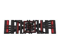 BXJNDM Stickers Carrosserie pour Tesla Model S Plaid 2021-, Badge Plaque Signalétique Signe Décoration Autocollants Amovible Autocollant Logo Voiture,B