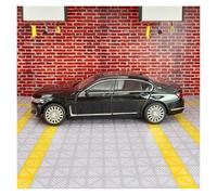 BXJUCBHDO Modèles à l'échelle 1:24 for BMW 760LI Alliage Moulé sous Pression Haut Gamme Mode Modèle Luxe Tirer vers L'arrière Porte Véhicule Peut Être Ouvert Véhicules à Moteur(Black)