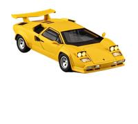 BXJUCBHDO Modèles à l'échelle 1: 24 for Lamborghini LP500S Alliage Moulé sous Pression Modèle Voiture Sport Pull Back Collection Porte Peut Être Ouvert Véhicules à Moteur(Yellow)