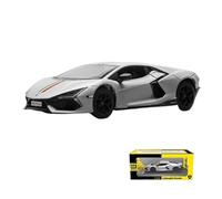 BXJUCBHDO Modèles à l'échelle 1:24 for Lamborghini Revuelto Super Voiture Sport Moulé sous Pression Modèle en Métal À Collectionner Passe-Temps Ornement Mode Véhicules à Moteur(Titanium Box)