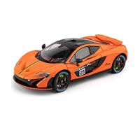 BXJUCBHDO Modèles à l'échelle 1: 24 for McLaren P1 Alliage Moulé sous Pression Modèle Voiture Sport Simulation Aile Papillon Objets Collection Avancés Véhicules à Moteur(Orange-nobox)