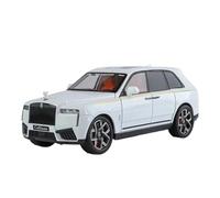BXJUCBHDO Modèles à l'échelle 1:24 for Rolls Royce Cullinan Alliage Modèle Voiture Moulé sous Pression Décoration Exquise Collection Avancée Ornement Véhicules à Moteur(White-nobox)