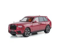BXJUCBHDO Modèles à l'échelle 1:24 for Rolls Royce Cullinan Alliage Modèle Voiture Moulé sous Pression Décoration Exquise Collection Avancée Ornement Véhicules à Moteur(Red-Boxed)