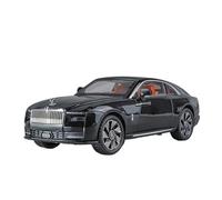 BXJUCBHDO Modèles à l'échelle 1:24 for Rolls Royce Spectre Alliage Moulé sous Pression Modèle Voiture Luxe en Métal Simultiaon Véhicules Collection Véhicules à Moteur(Black No Box)
